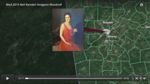 Nell Hodgson Woodruff video