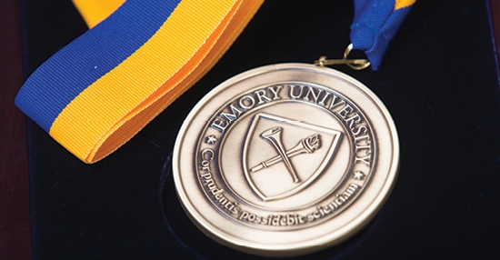 photo of the Emory Medal